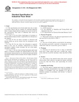 UNGÜLTIG ASTM C410-60(1997) 10.11.1997 Ansicht