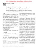 UNGÜLTIG ASTM C411-97 10.5.1997 Ansicht