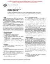 UNGÜLTIG ASTM C412-99 10.8.1999 Ansicht
