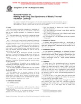 UNGÜLTIG ASTM C419-94(2000) 1.1.2000 Ansicht