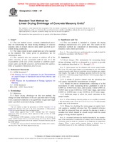UNGÜLTIG ASTM C426-07 1.6.2007 Ansicht