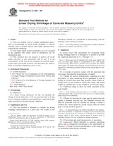 UNGÜLTIG ASTM C426-99 10.11.1999 Ansicht
