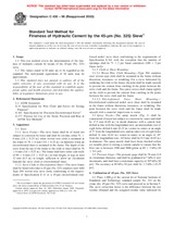 UNGÜLTIG ASTM C430-96(2003) 10.6.2003 Ansicht