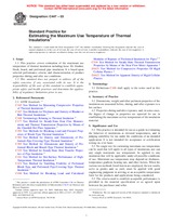 UNGÜLTIG ASTM C447-03 10.4.2003 Ansicht