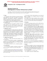 UNGÜLTIG ASTM C454-83(2007) 1.3.2007 Ansicht
