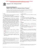 UNGÜLTIG ASTM C458-98(2002)e1 10.8.1998 Ansicht