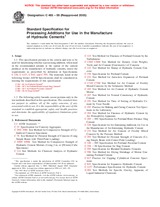 UNGÜLTIG ASTM C465-99(2005) 1.7.2005 Ansicht