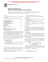 UNGÜLTIG ASTM C473-03 10.6.2003 Ansicht