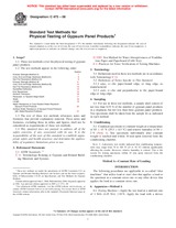 UNGÜLTIG ASTM C473-06 1.6.2006 Ansicht