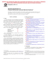 UNGÜLTIG ASTM C478-12 1.4.2012 Ansicht