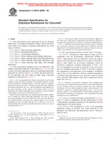 UNGÜLTIG ASTM C494/C494M-05 1.5.2005 Ansicht