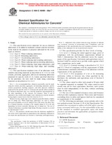 UNGÜLTIG ASTM C494/C494M-99ae1 10.10.1999 Ansicht