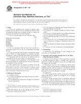 UNGÜLTIG ASTM C497-03 10.2.2003 Ansicht