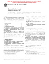 UNGÜLTIG ASTM C500-98(2002) 10.8.1998 Ansicht