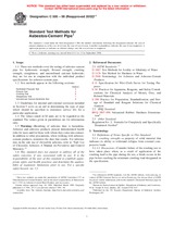 UNGÜLTIG ASTM C500-98(2002)e1 10.8.1998 Ansicht