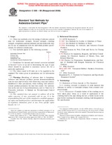 UNGÜLTIG ASTM C500-98(2006) 1.10.2006 Ansicht