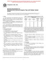 UNGÜLTIG ASTM C505-99a 10.8.1999 Ansicht