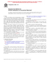 UNGÜLTIG ASTM C522-03 1.10.2003 Ansicht