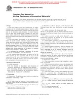 UNGÜLTIG ASTM C522-87(1997) 1.1.1993 Ansicht