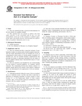 UNGÜLTIG ASTM C561-91(2000) 10.4.2000 Ansicht