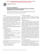 UNGÜLTIG ASTM C586-99 10.6.1999 Ansicht