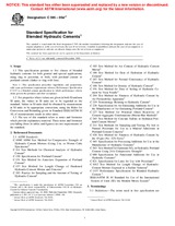 UNGÜLTIG ASTM C595-00ae1 10.1.2002 Ansicht