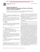UNGÜLTIG ASTM C611-98 10.3.1998 Ansicht
