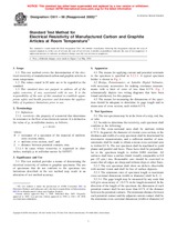 UNGÜLTIG ASTM C611-98(2005)e1 1.5.2005 Ansicht