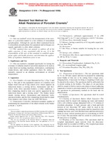 UNGÜLTIG ASTM C614-74(1999) 10.3.1999 Ansicht