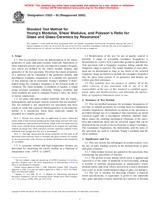 UNGÜLTIG ASTM C623-92(2005) 1.9.2005 Ansicht