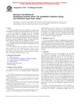 UNGÜLTIG ASTM C627-93(2007) 1.9.2007 Ansicht