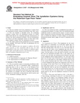 UNGÜLTIG ASTM C627-93(1999) 10.10.1999 Ansicht