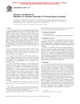 UNGÜLTIG ASTM C633-01 10.3.2001 Ansicht