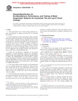 UNGÜLTIG ASTM C635/C635M-13 1.5.2013 Ansicht