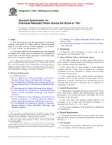 UNGÜLTIG ASTM C658-98(2008) 1.6.2008 Ansicht
