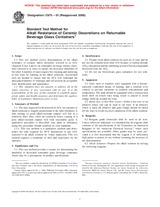 UNGÜLTIG ASTM C675-91(2006) 1.10.2006 Ansicht