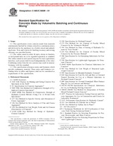 UNGÜLTIG ASTM C685/C685M-01 10.8.2001 Ansicht