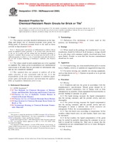 UNGÜLTIG ASTM C723-98(2008) 1.6.2008 Ansicht