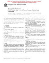 UNGÜLTIG ASTM C724-91(2005) 1.9.2005 Ansicht