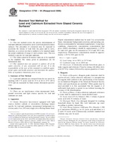 UNGÜLTIG ASTM C738-94(2006) 15.2.2006 Ansicht