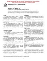 UNGÜLTIG ASTM C743-87(1998) 10.11.1998 Ansicht
