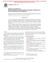 UNGÜLTIG ASTM C780-02 10.6.2002 Ansicht