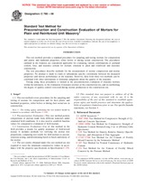 UNGÜLTIG ASTM C780-06 15.2.2006 Ansicht