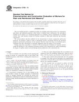 UNGÜLTIG ASTM C780-15 1.6.2015 Ansicht