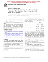 UNGÜLTIG ASTM C786-96(2003) 10.6.2003 Ansicht