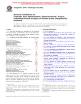 UNGÜLTIG ASTM C799-99(2005) 1.6.2005 Ansicht