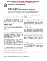 UNGÜLTIG ASTM C849-88(2006) 15.2.2006 Ansicht