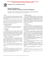 UNGÜLTIG ASTM C849-88(1999) 10.10.1999 Ansicht