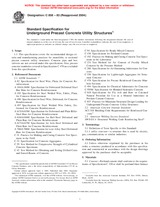 UNGÜLTIG ASTM C858-83(2004) 1.4.2004 Ansicht