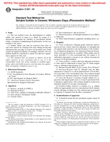 UNGÜLTIG ASTM C867-94 1.1.2000 Ansicht